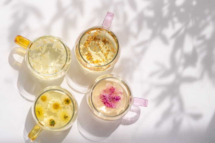その日の気分で花茶を選んでみる♪