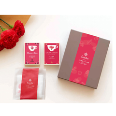 母の日に喜ばれるfuachaの贅沢ギフト♪カーネーション×ばら×果茶で癒しと美しさを