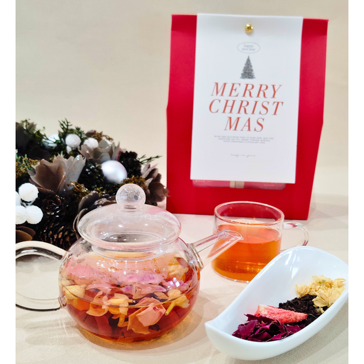 クリスマスブレンド×ばら花冠茶　クリスマス限定セット