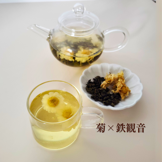 【今月の花と果実】菊×なつめ ブレンドティー4袋セット