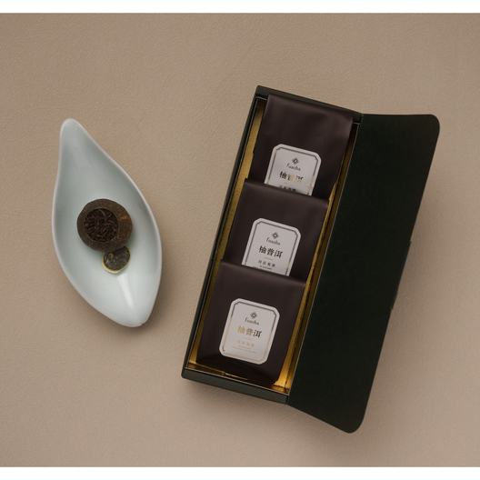 柚普洱茶（3粒セット）
