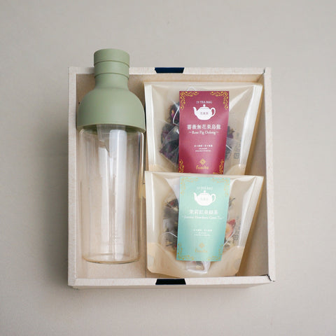 ブレンドティーとフィルターインボトルのGiftSet