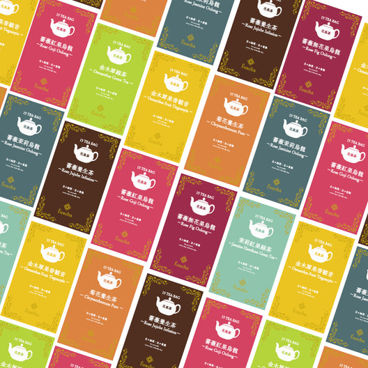 薔薇無花果烏龍teabag(ばら花びら×いちじく×大紅袍烏龍茶)
